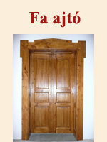 Fa ajtók
