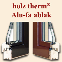 holz therm Alu Fa ablak